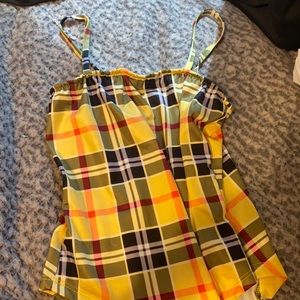 Plaid Bodysuit